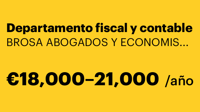 Departamento fiscal y contable