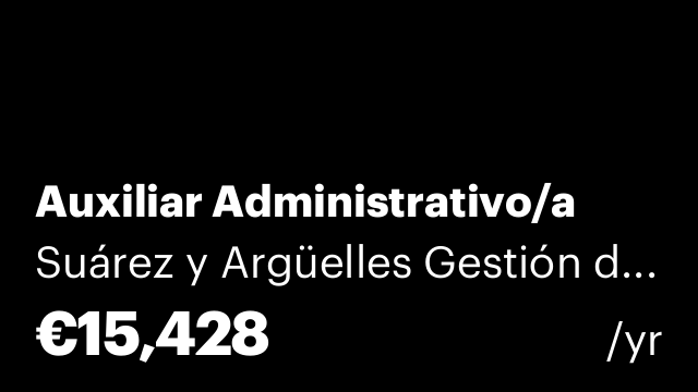 Auxiliar Administrativo/a