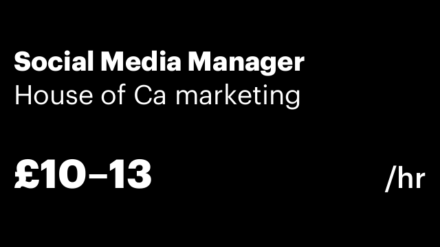 Social Media Manager