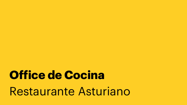 Office de Cocina