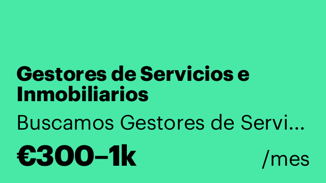 Gestores de Servicios e Inmobiliarios
