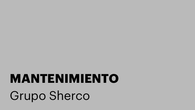 MANTENIMIENTO