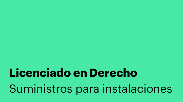 Licenciado en Derecho