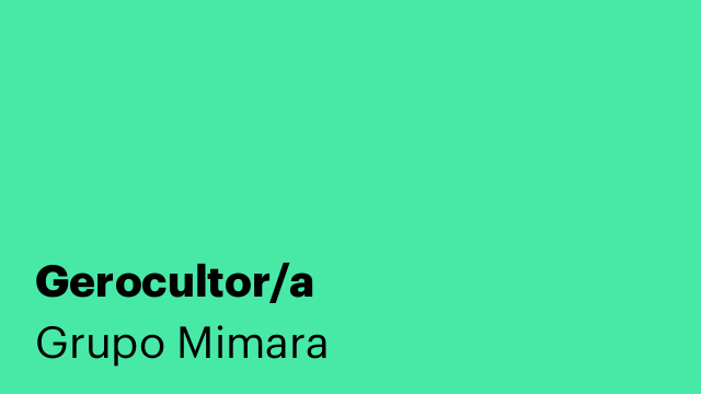 Gerocultor/a