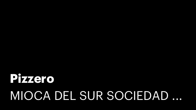 Pizzero