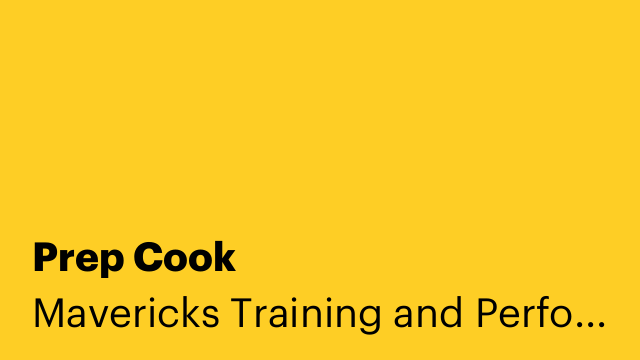 Prep Cook