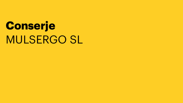 Conserje