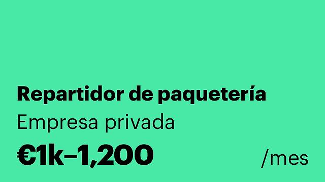 Repartidor de paquetería