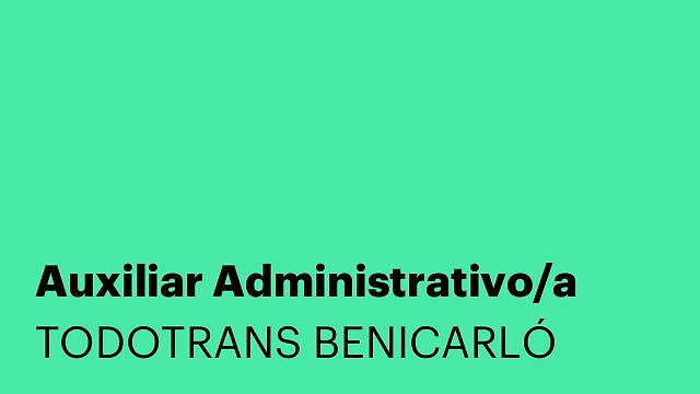 Auxiliar Administrativo/a