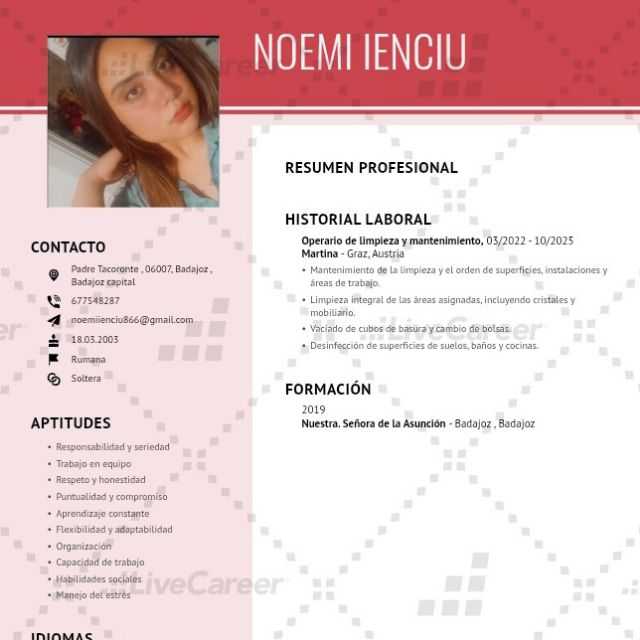 Candidate avatar