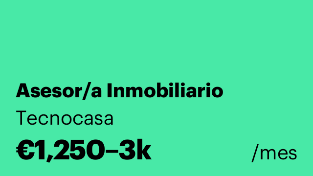 Asesor/a Inmobiliario