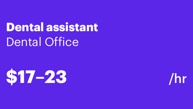 Dental assistant