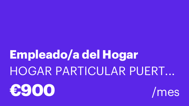 Empleado/a del Hogar