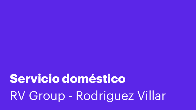 Servicio doméstico
