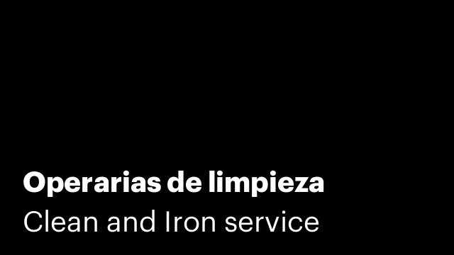 Operarias de limpieza