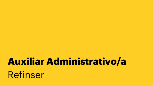 Auxiliar Administrativo/a
