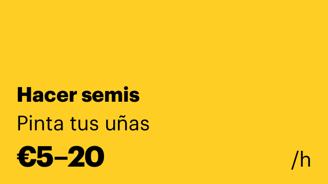 Hacer semis