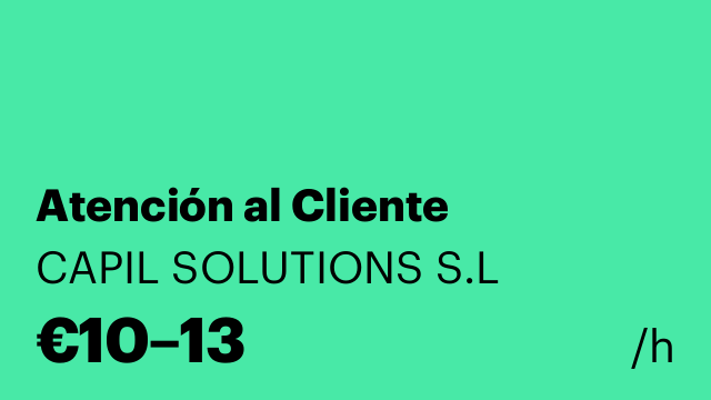 Atención al Cliente