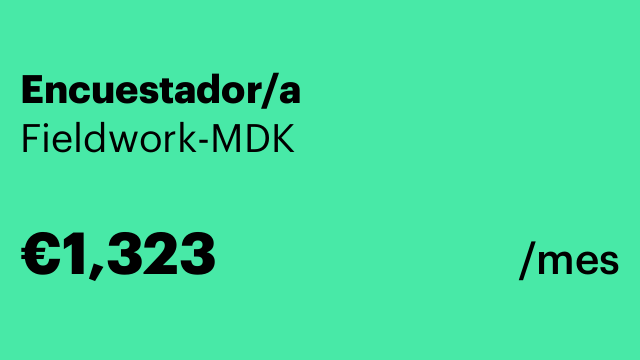 Encuestador/a