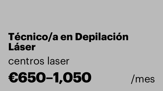 Técnico/a en Depilación Láser
