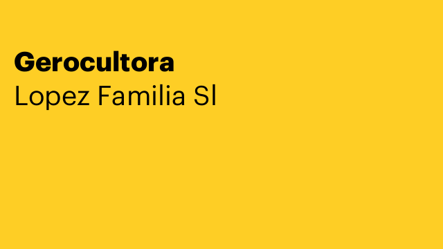Gerocultora