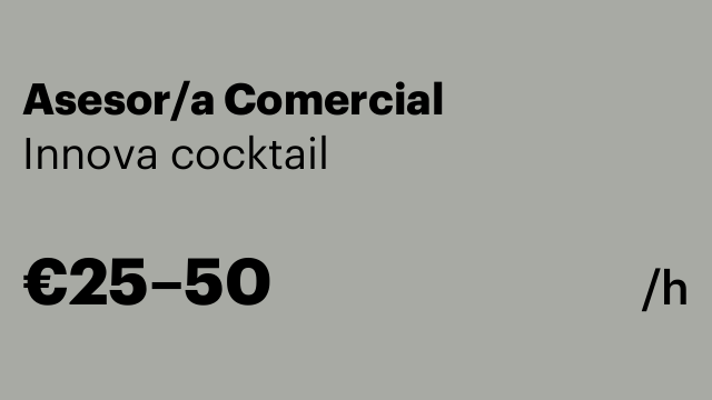 Asesor/a Comercial