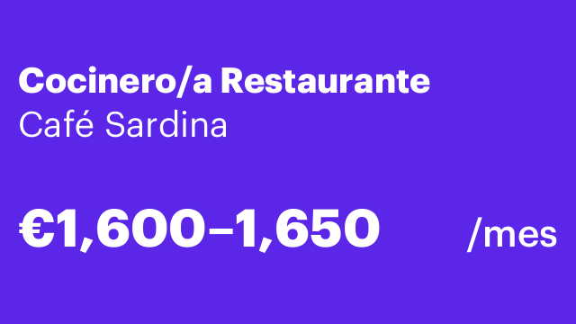 Cocinero/a Restaurante