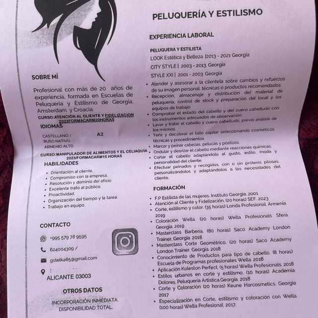 Candidate avatar