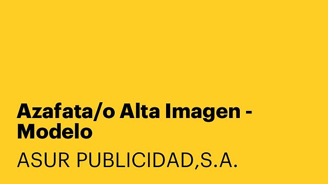 Azafata/o Alta Imagen - Modelo