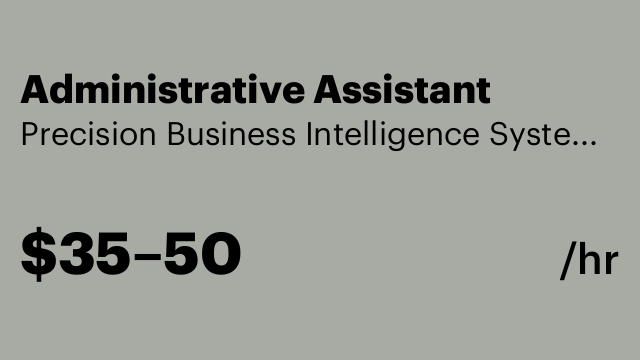 Administrative Assistant