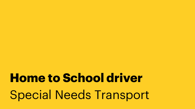 Home to School driver