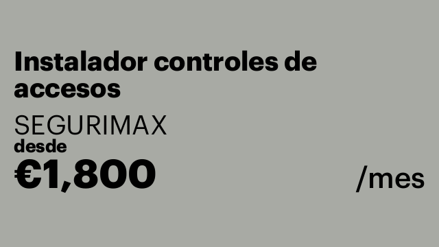 Instalador controles de accesos