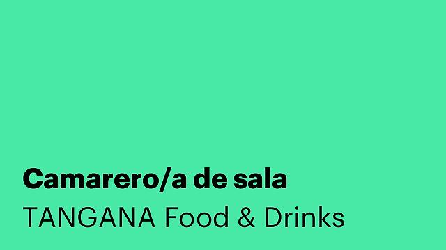 Camarero/a de sala