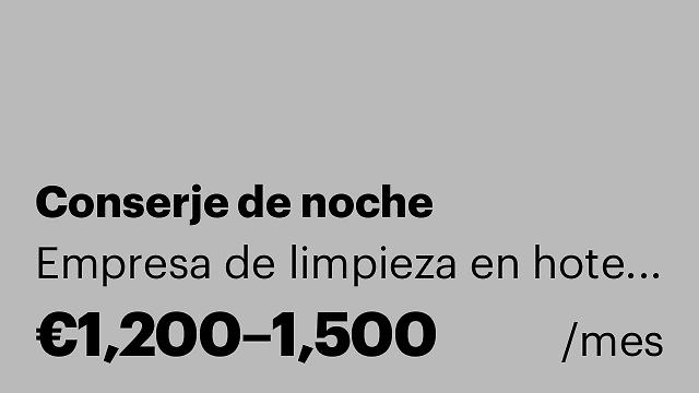 Conserje de noche