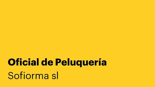 Oficial de Peluquería