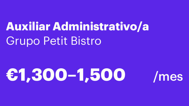 Auxiliar Administrativo/a