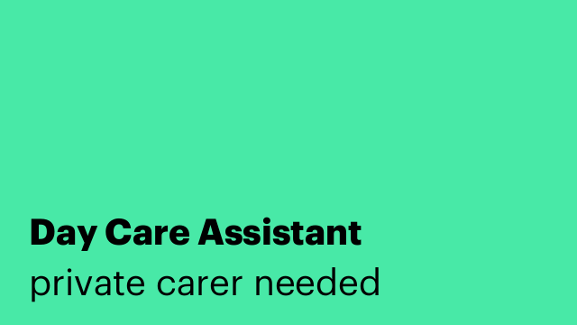 Day Care Assistant