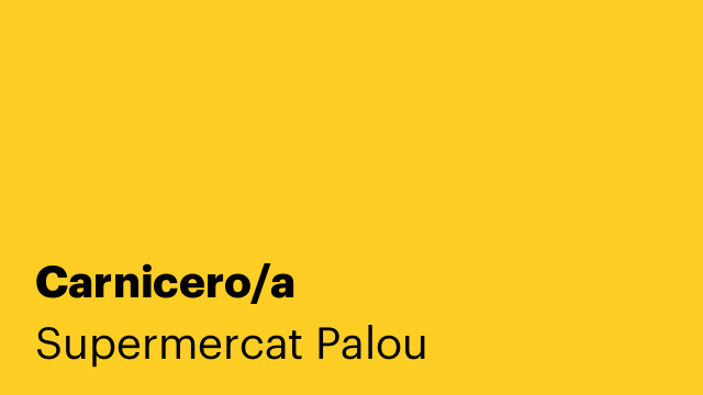 Carnicero/a