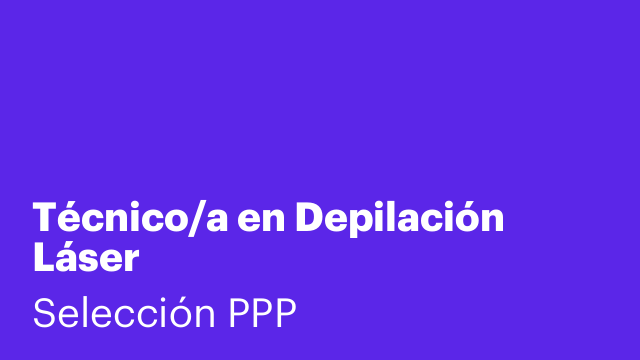 Técnico/a en Depilación Láser
