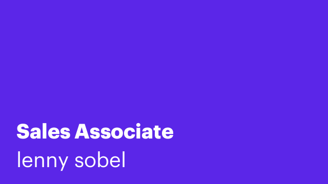 Sales Associate