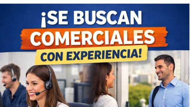 Comercial y Captador/a