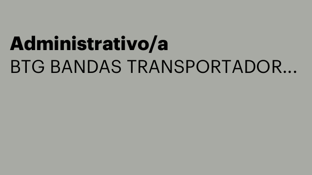 Administrativo/a