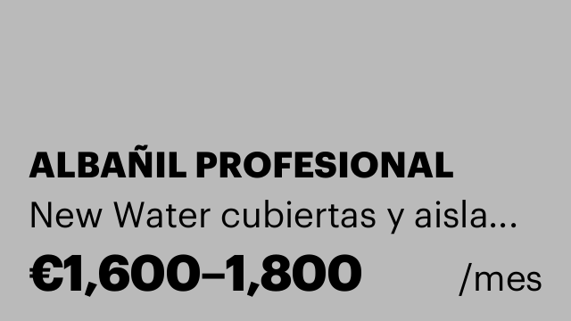 ALBAÑIL PROFESIONAL