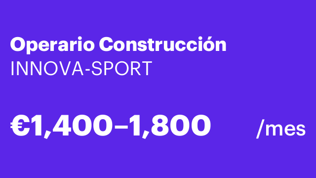Operario Construcción