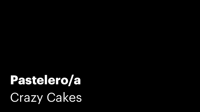 Pastelero/a