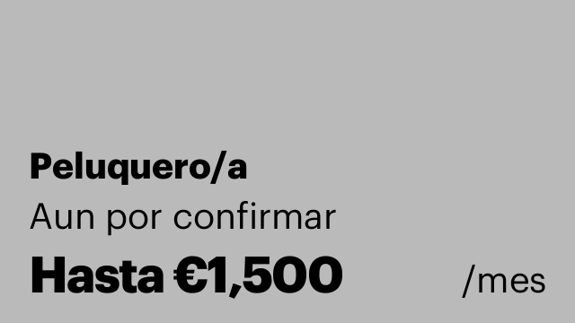 Peluquero/a
