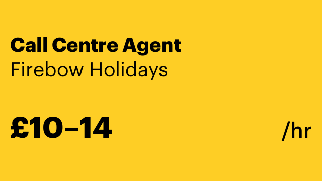 Call Centre Agent