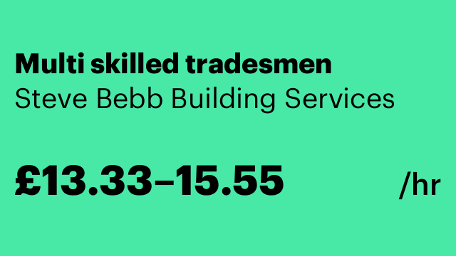 Multi skilled tradesmen
