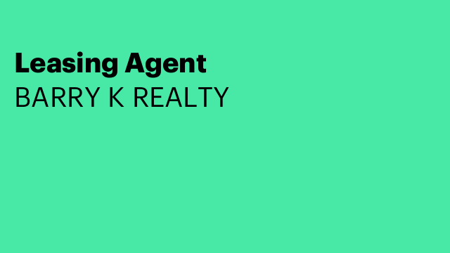 Leasing Agent