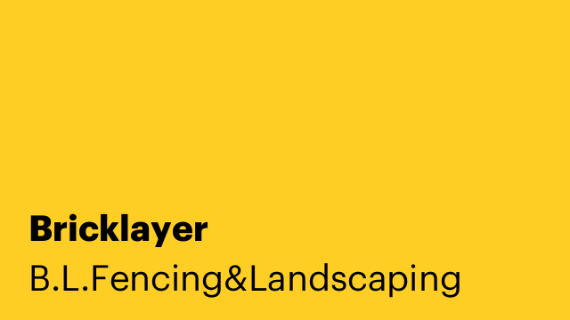 Bricklayer